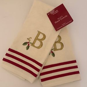 Christmas hand towels